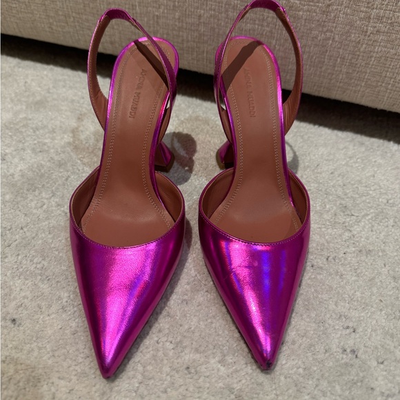 Amina Muaddi Holli Slingback - Picture 2 of 6